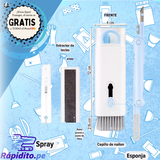 🧼✨ Kit de Limpieza 7 en 1 – Para Auriculares, Teclados y Más 🚀