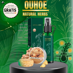 💆♀️ OUHOE Suero Capilar con Minoxidil 4% – Crecimiento y Fortalecimiento 🚀