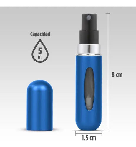 🧴 Porta Perfume Recargable – ¡Tu fragancia siempre contigo!